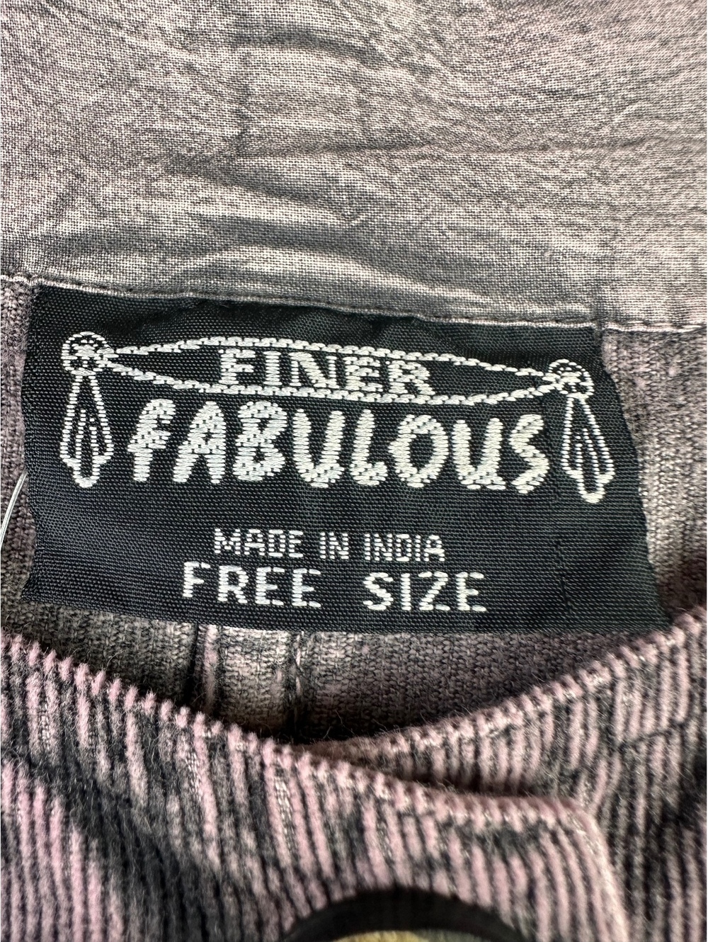 Vintage Style Embroidered Corduroy Jacket with Button Detail - Picture 8 of 15